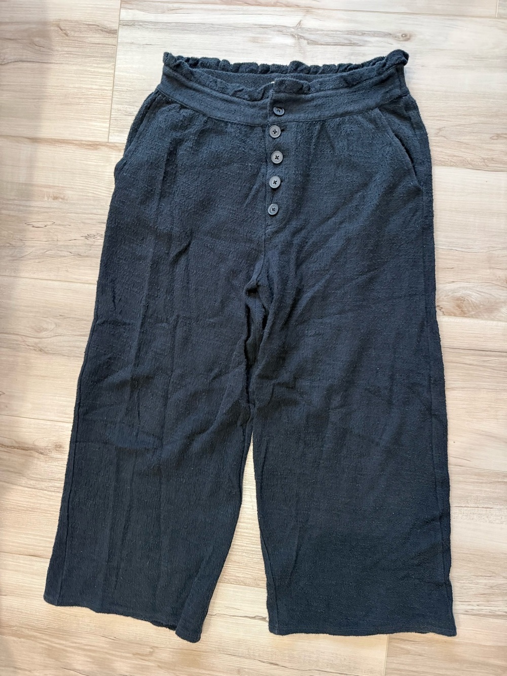 Madewell Casual Black Wide-Leg Women’s Pants